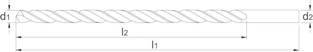 PHANTOM HSS SPIRAALBOOR DIN 1869 8.5X240X165 MM