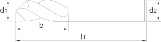 PHANTOM HSS-E NC-CENTREERBOOR ISO 10898 90° 6.0 MM
