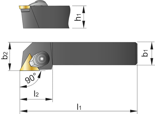 PHANTOM WISSELPLAATHOUDER. 90° CTGPR 1212-F11