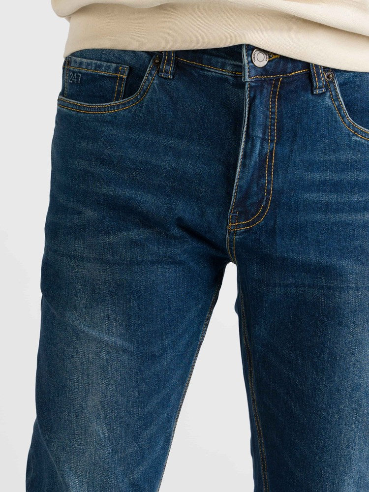 247Jeans Palm Slim S07 N334S07002 Medium blue deni