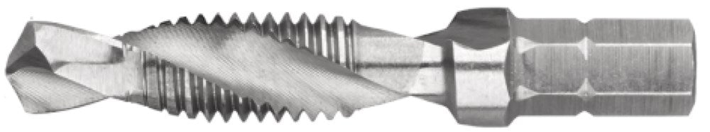 INTERNATIONAL TOOLS ECO HSS COMBI-BOORTAP. VERZINKBOOR DIN 3126 METRISCH M8