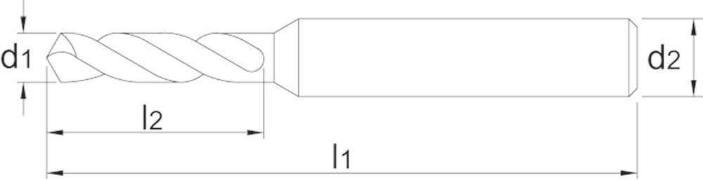 PHANTOM HSS-E PM MICROBOOR DIN 1899-A 0.5 MM