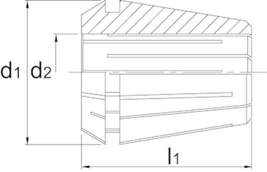 PHANTOM DIN 6499-B SPANTANG ER 16 426E. ULTRA PRECIES. 5 µM 10 MM