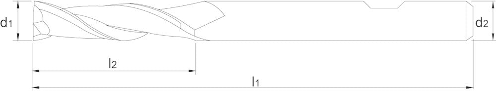 Phantom HSS-E Schachtfrees 2-Snijder lang Type N 18X32mm