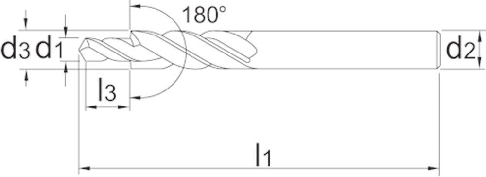 PHANTOM HSS-E MEERFASENBOOR 180° M10 11X18MM