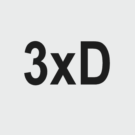 3xD