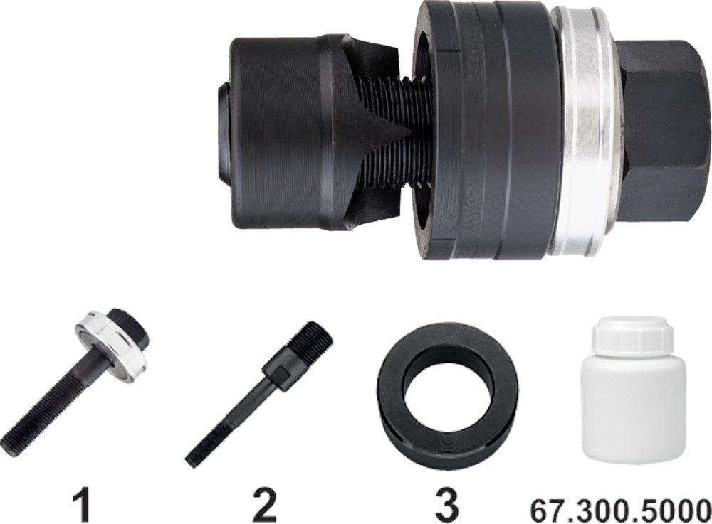 PHANTOM GATENPONS 3-VOUDIG SPLIJTSTEMPEL VOOR HAND- EN HYDR. 16.2 MM