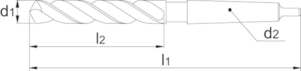 PHANTOM HSS SPIRAALBOOR DIN 1870 MK 2 18.0X370X245 MM
